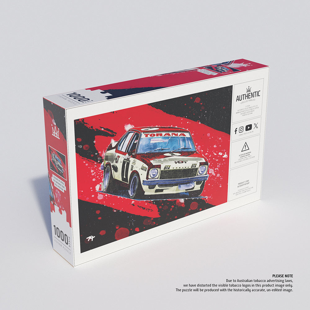Colours Of Speed: 1974 Bathurst 1000 Pole Position 1000 Piece Jigsaw Puzzle
