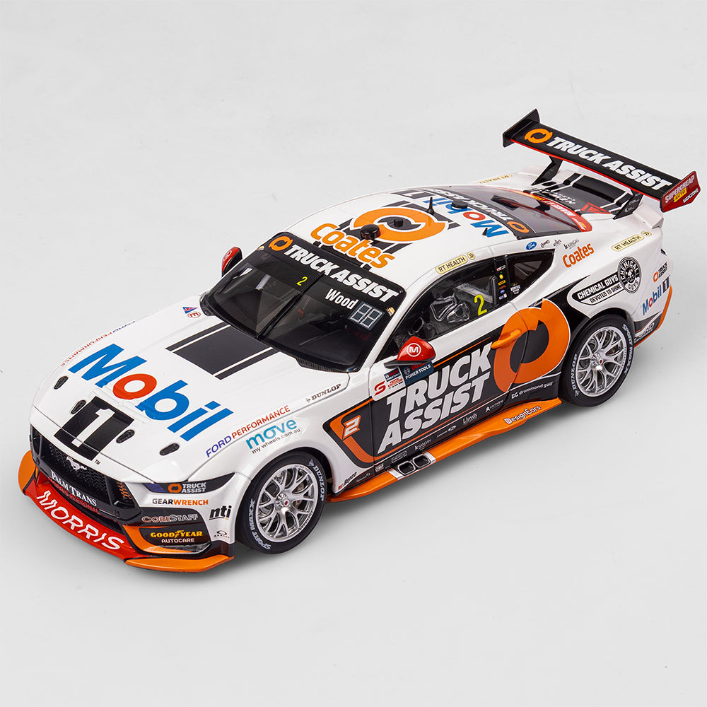 1:18 Mobil 1 Truck Assist Racing #2 Ford Mustang GT - 2024 Perth SuperSprint