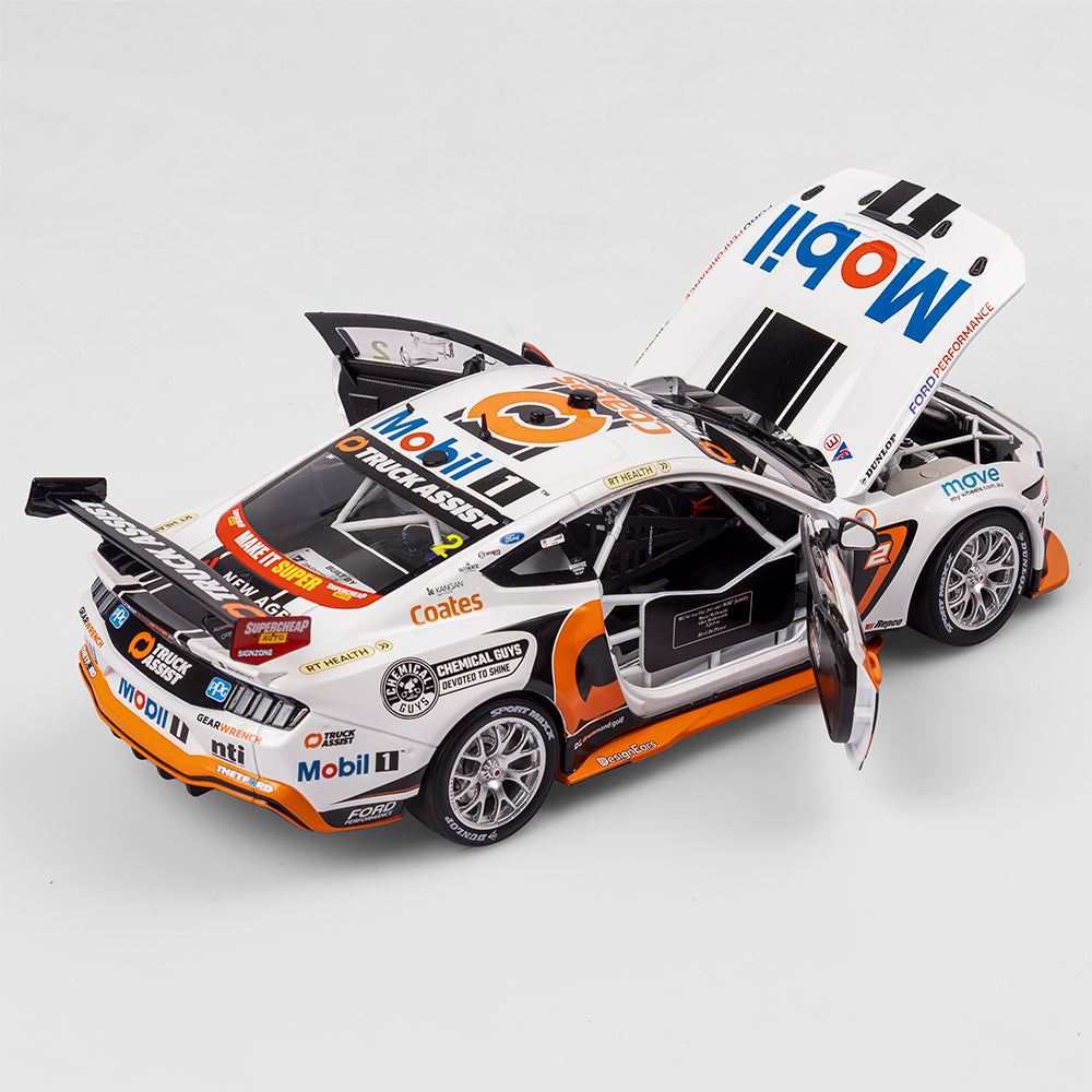 1:18 Mobil 1 Truck Assist Racing #2 Ford Mustang GT - 2024 Perth SuperSprint