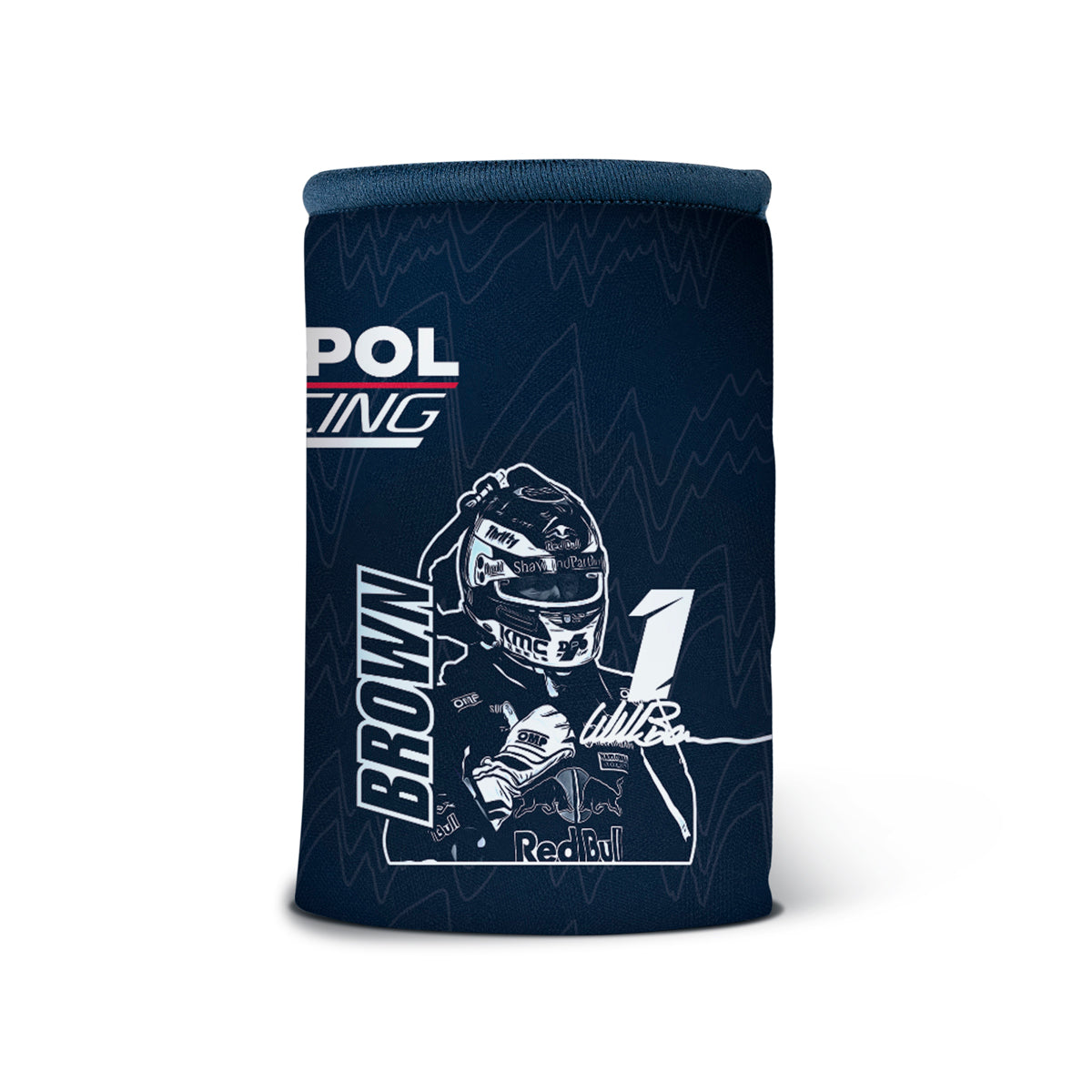 Red Bull Ampol Racing Team Can Cooler With Magnet