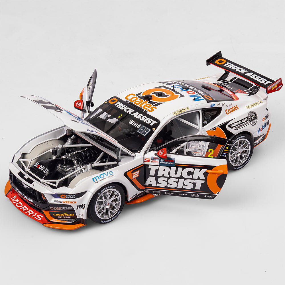 1:18 Mobil 1 Truck Assist Racing #2 Ford Mustang GT - 2024 Perth SuperSprint
