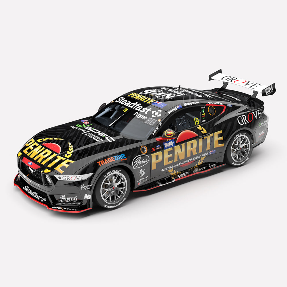 1:18 Penrite Racing #19 Ford Mustang GT - 2025 Supercars Championship Season