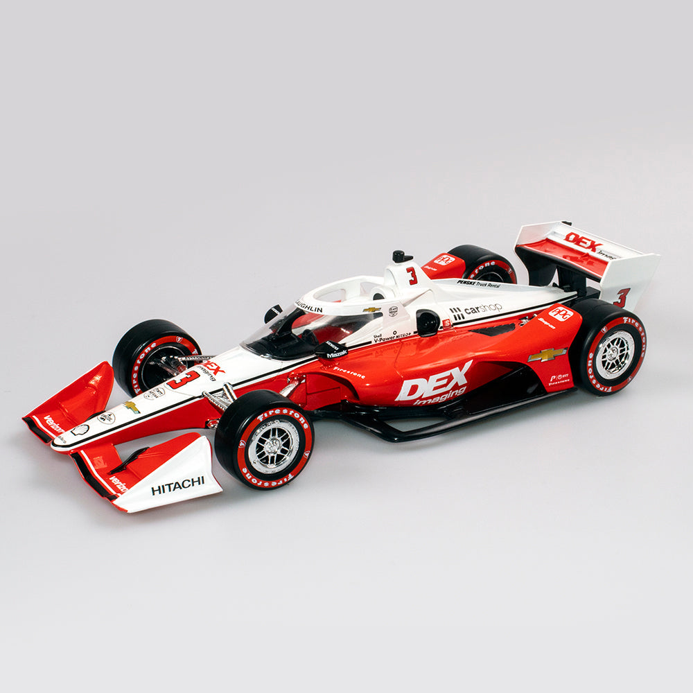 1:18 Team Penske #3 DEX Imaging Dallara Chevrolet IndyCar - 2021 Grand Prix of St. Petersburg - Driver: Scott McLaughlin (Signature Edition)