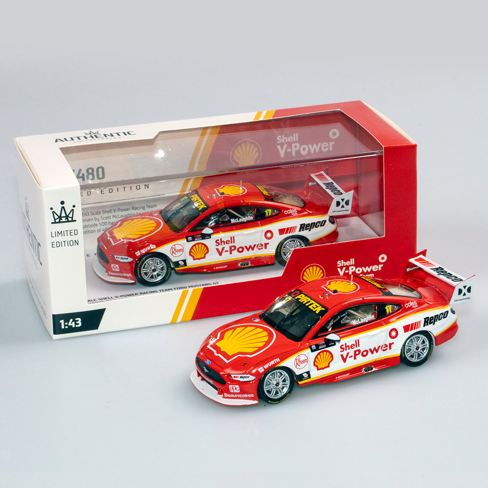 1:43 Shell V-Power Racing Team #17 Ford Mustang GT Supercar - 2020 Championship Season (Adelaide 500 Winner)