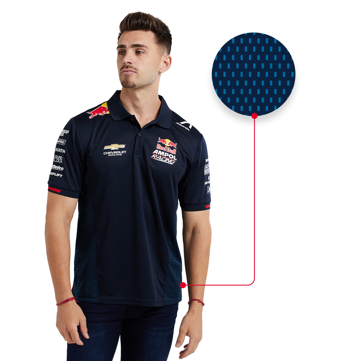 Red Bull Ampol Racing Team Men's Polo