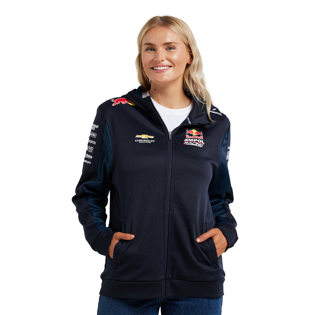 Red Bull Ampol Racing Team Women&#39;s Zip Hoodie