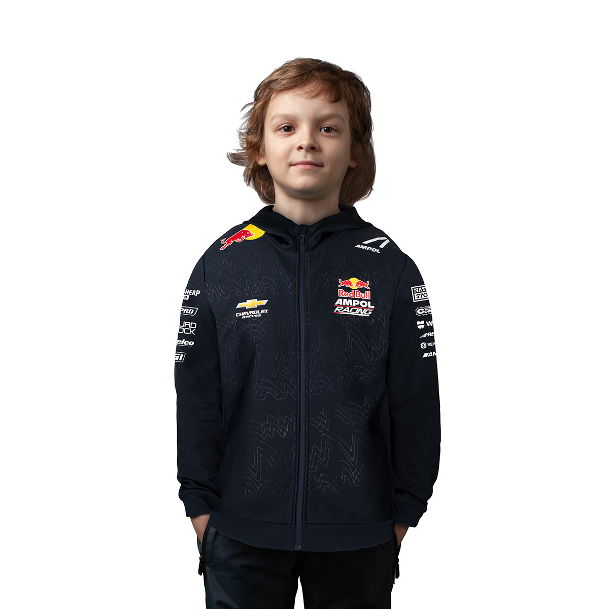Red Bull Ampol Racing Team Zip Hoodie Youth