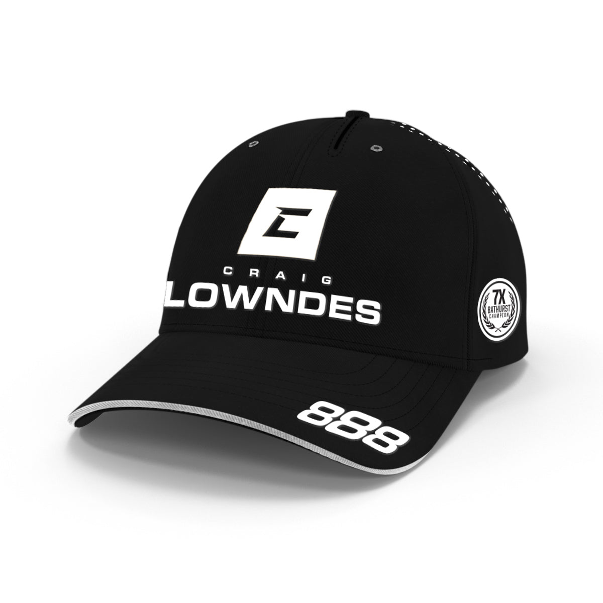 Craig Lowndes Achievement Series Cap - White